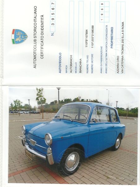 Autobianchi Bianchina 1969 136831