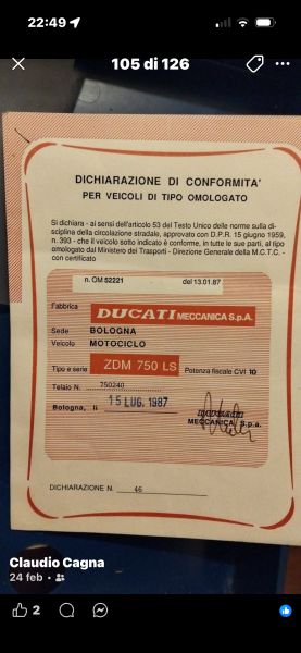Ducati 750 F1 1987 136962