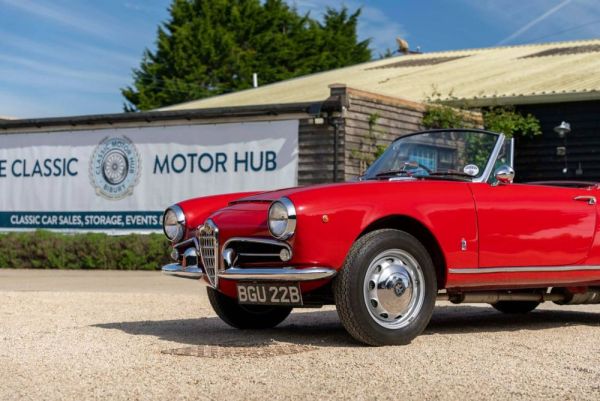 Alfa Romeo Giulia 1600 Spider 1963
