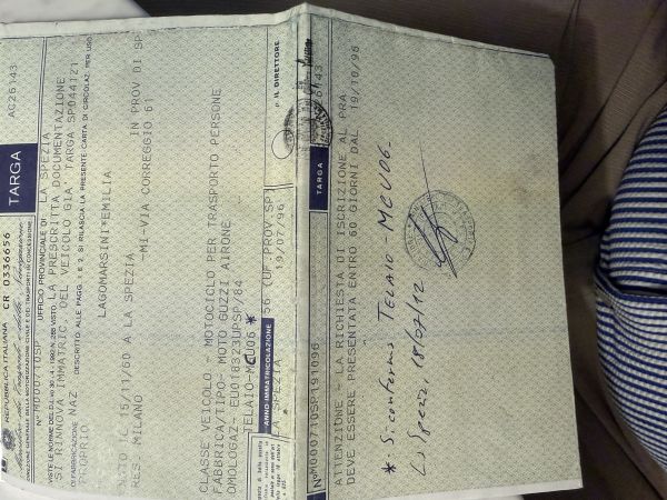 Moto Guzzi Airone 1956 137104