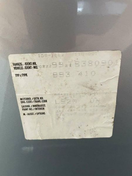 Porsche 911 Carrera 1996 58501