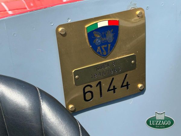 Simca 8 Havas Barchetta Sport - Ex Nullo Briscagli - Sportitalia Team 1948 132540