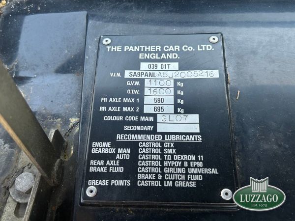 Panther Kallista 1600 1990 133698