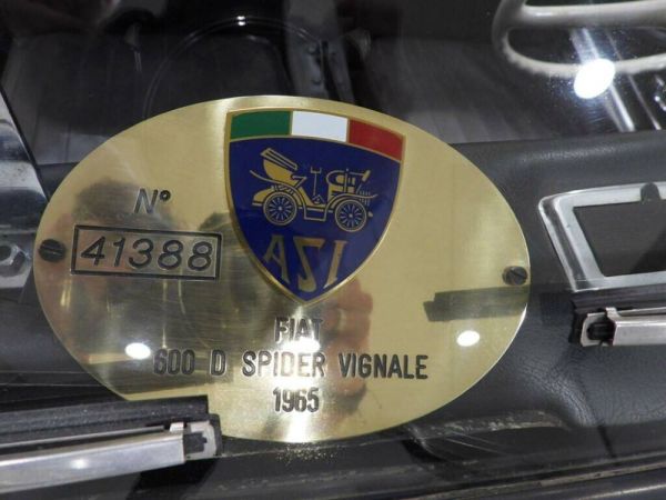 Fiat 600 Spider Vignale 1966 126785