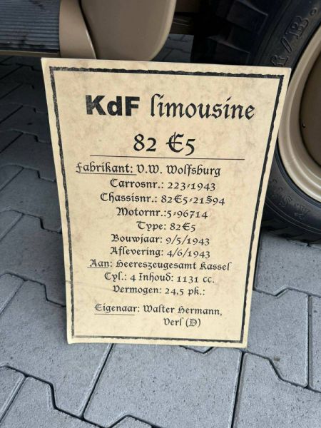 Volkswagen KdF-Wagen 1943 41820