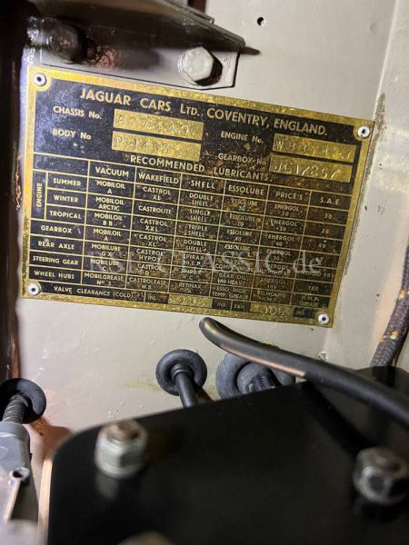 Jaguar XK 120 DHC 1953 42760