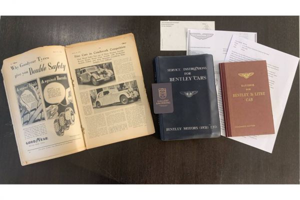 Bentley 3 1/2 Litre Park Ward FHC 1933 92226