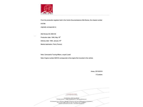 Alfa Romeo 6C 2500 Super Sport 1949 124256