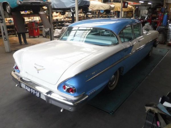 Chevrolet Bel Air Sport Sedan 1958 52472