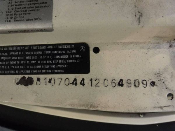 Mercedes-Benz 450 SL 1980 54110