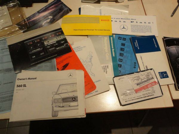 Mercedes-Benz 560 SL 1987 54153