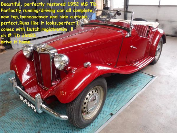 MG TD 1952 54462