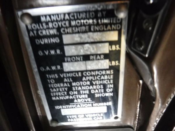 Rolls-Royce Silver Shadow II 1974 54879