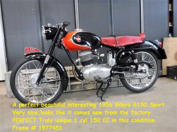 Gilera 150 Sport 1956 110574