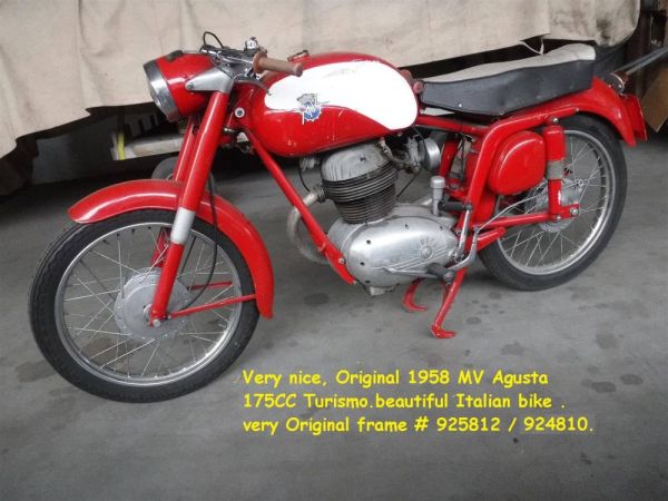 MV Agusta 175 CS 1958 113116
