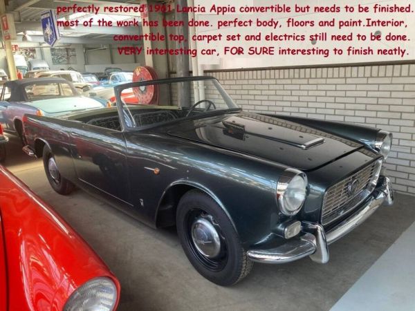 Lancia Appia Convertible Vignale 1961 125405
