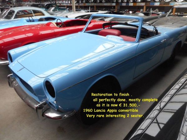 Lancia Appia Convertible Vignale 1957