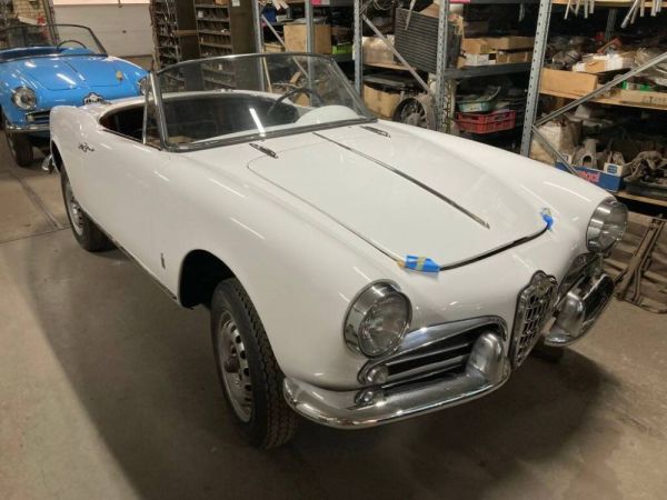 Alfa Romeo Giulia 1600 Spider 1962