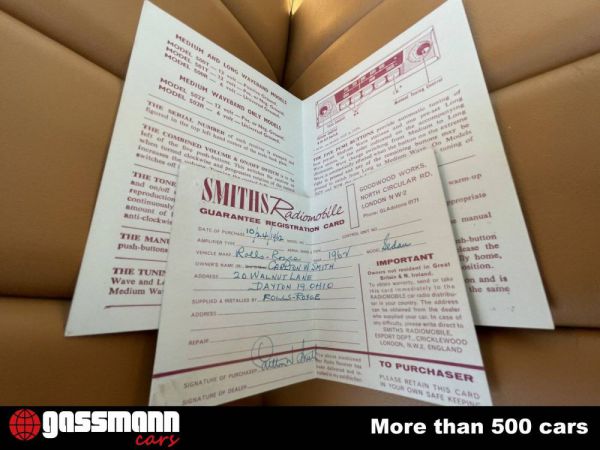 Rolls-Royce Phantom V James Young 1962 20787