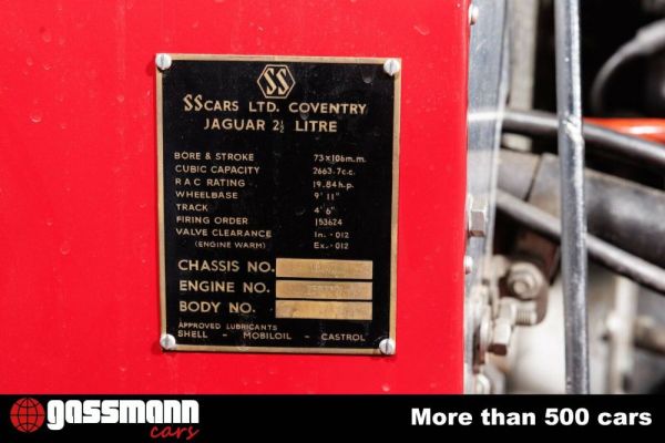 Jaguar SS 100 1936 129780