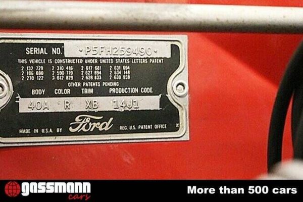 Ford Thunderbird 1956 129804