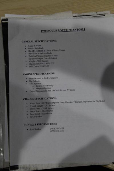 Rolls-Royce Phantom I Hibbard & Darrin 1930 44368