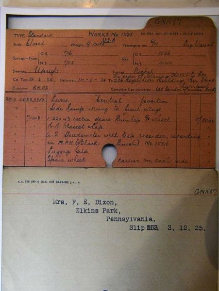 Rolls-Royce 20 HP 1925 130227