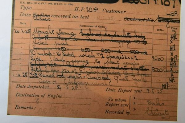 Rolls-Royce 20 HP 1925 130233