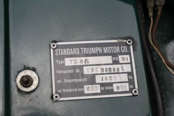 Triumph TR 4A IRS 1966 40080