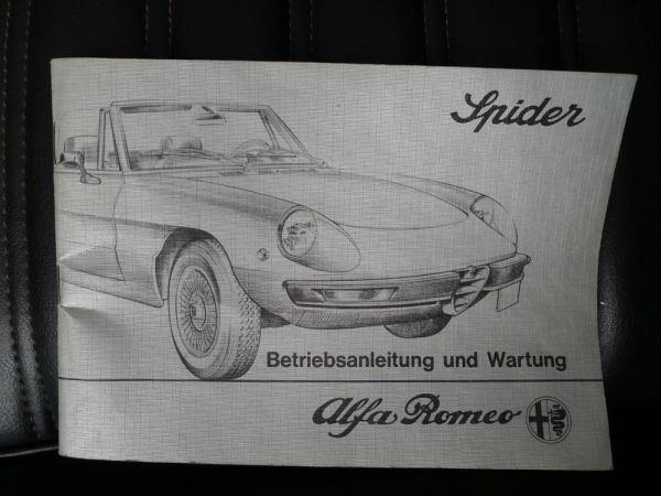 Alfa Romeo Spider Veloce 2000 1982 122591