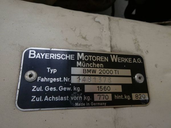 BMW 2000 tii 1971 127919