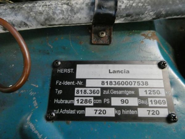 Lancia Fulvia Rallye 1.3 S 1969 127937