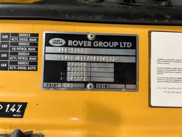 Land Rover Discovery 300tdi 1997 78487