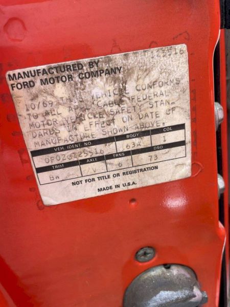 Ford Mustang Boss 302 1970 100490