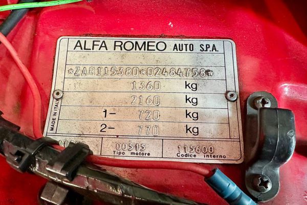 Alfa Romeo 2.0 Spider 1988 101871