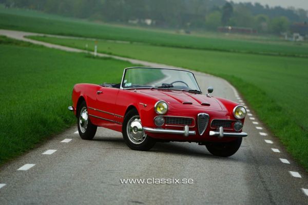 Alfa Romeo 2000 Spider 1958 121618