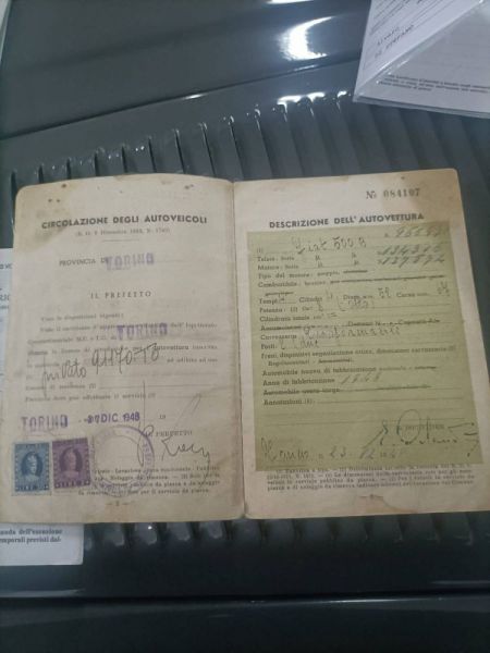 Fiat 500 B Topolino 1948 76104