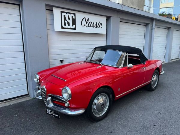 Alfa Romeo Giulia 1600 Spider 1963