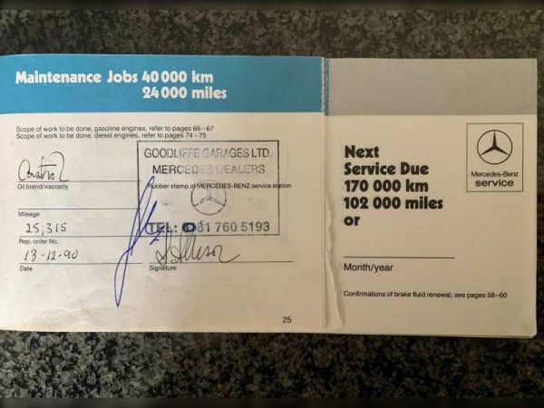 Mercedes-Benz 500 SL 1988 93182