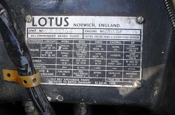 Lotus Elan 1968 132918