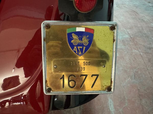 Fiat 500 A Topolino 1939 134912