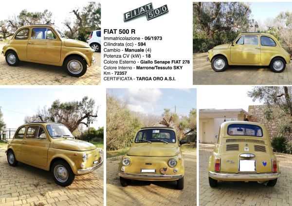 Fiat 500 R 1973 135146